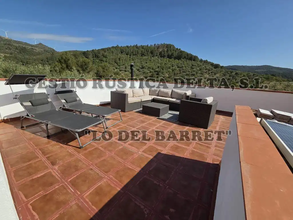 Terrace of Country homes for sale in Tortosa  with Private garden and Terrace