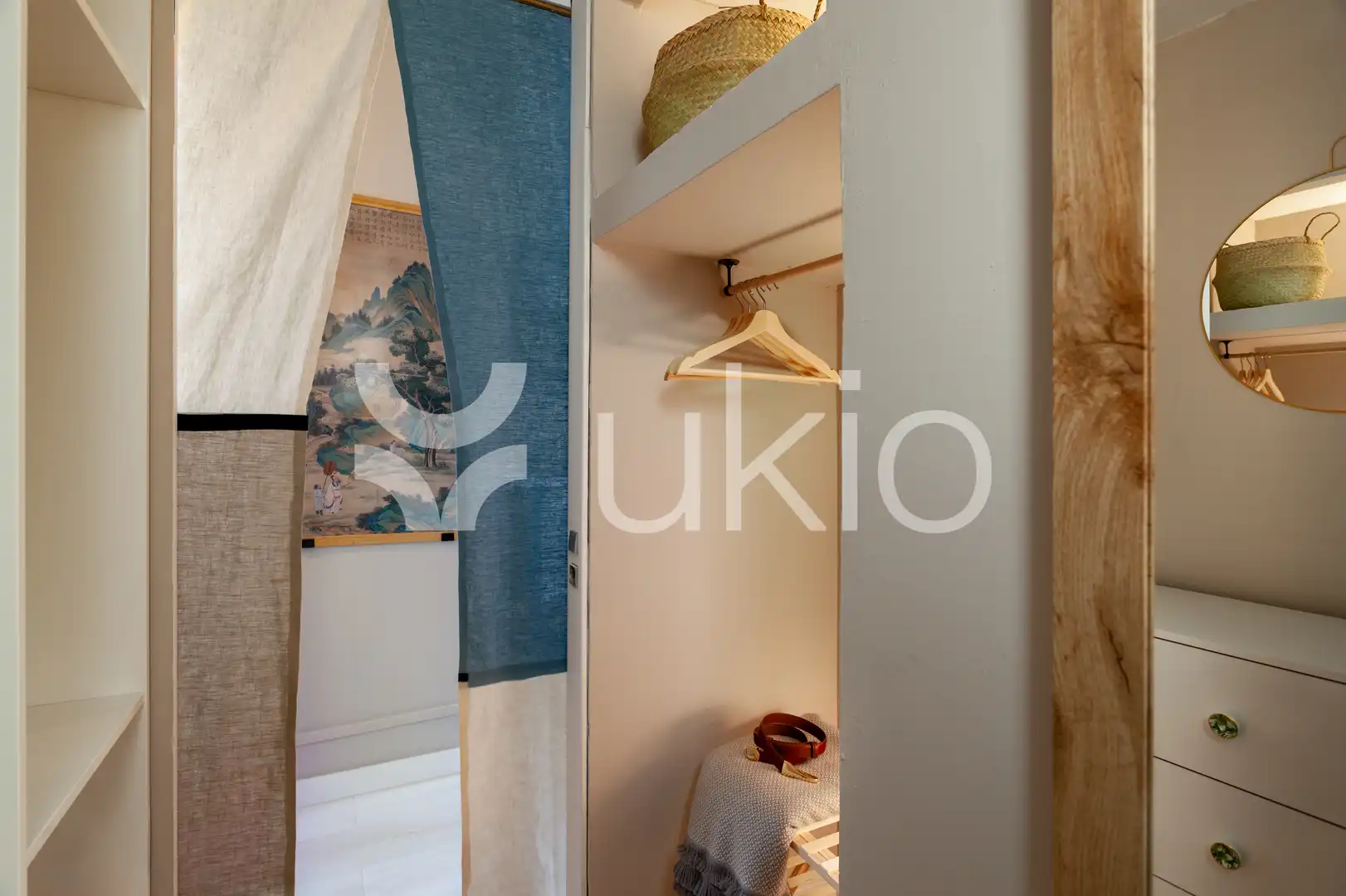 Habitación de Apartamento de alquiler en Barcelona con Aire acondicionado, Calefacción y Amueblado