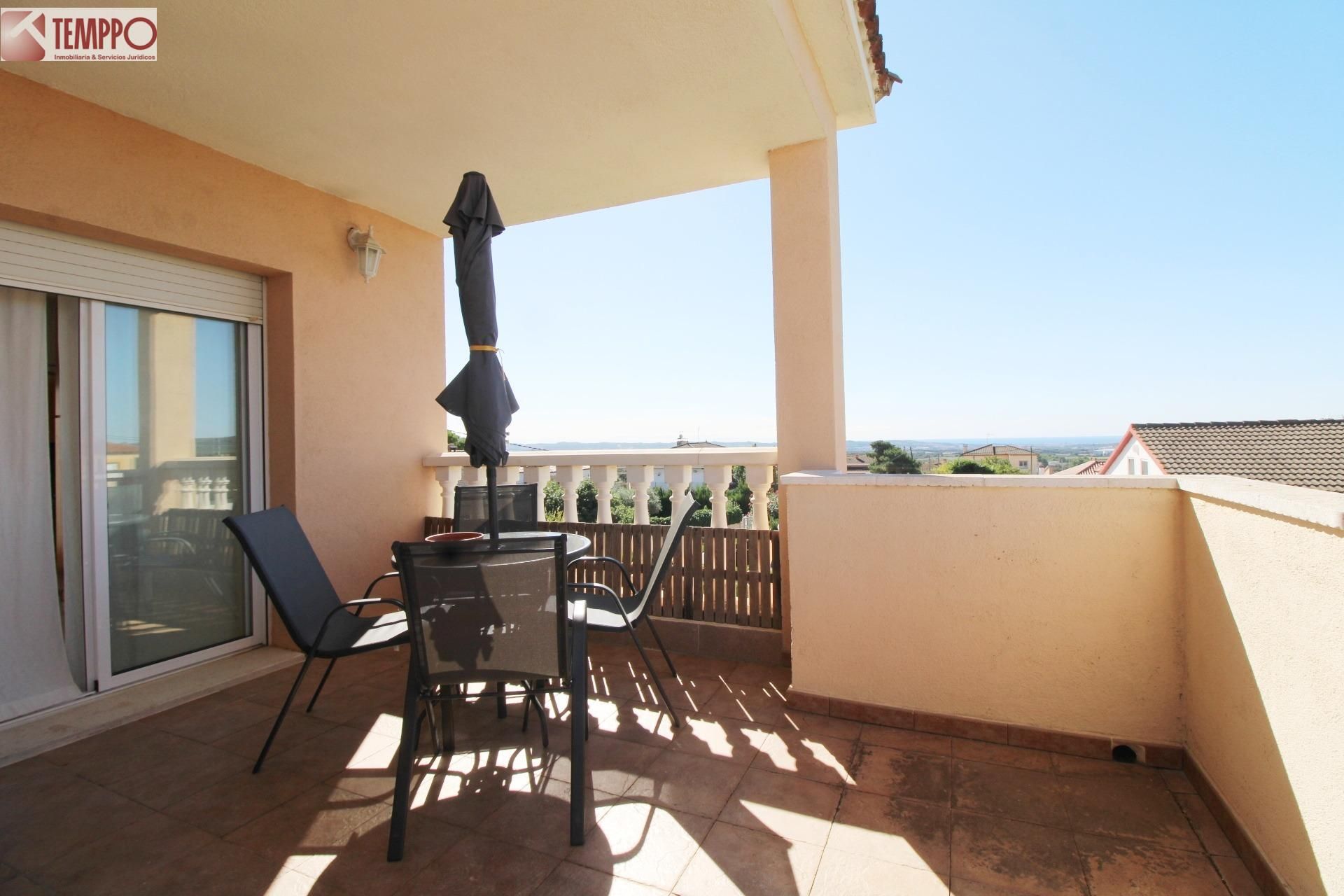 Terrassa de Casa o xalet en venda en Sant Jaume dels Domenys amb Aire condicionat, Calefacció i Jardí privat