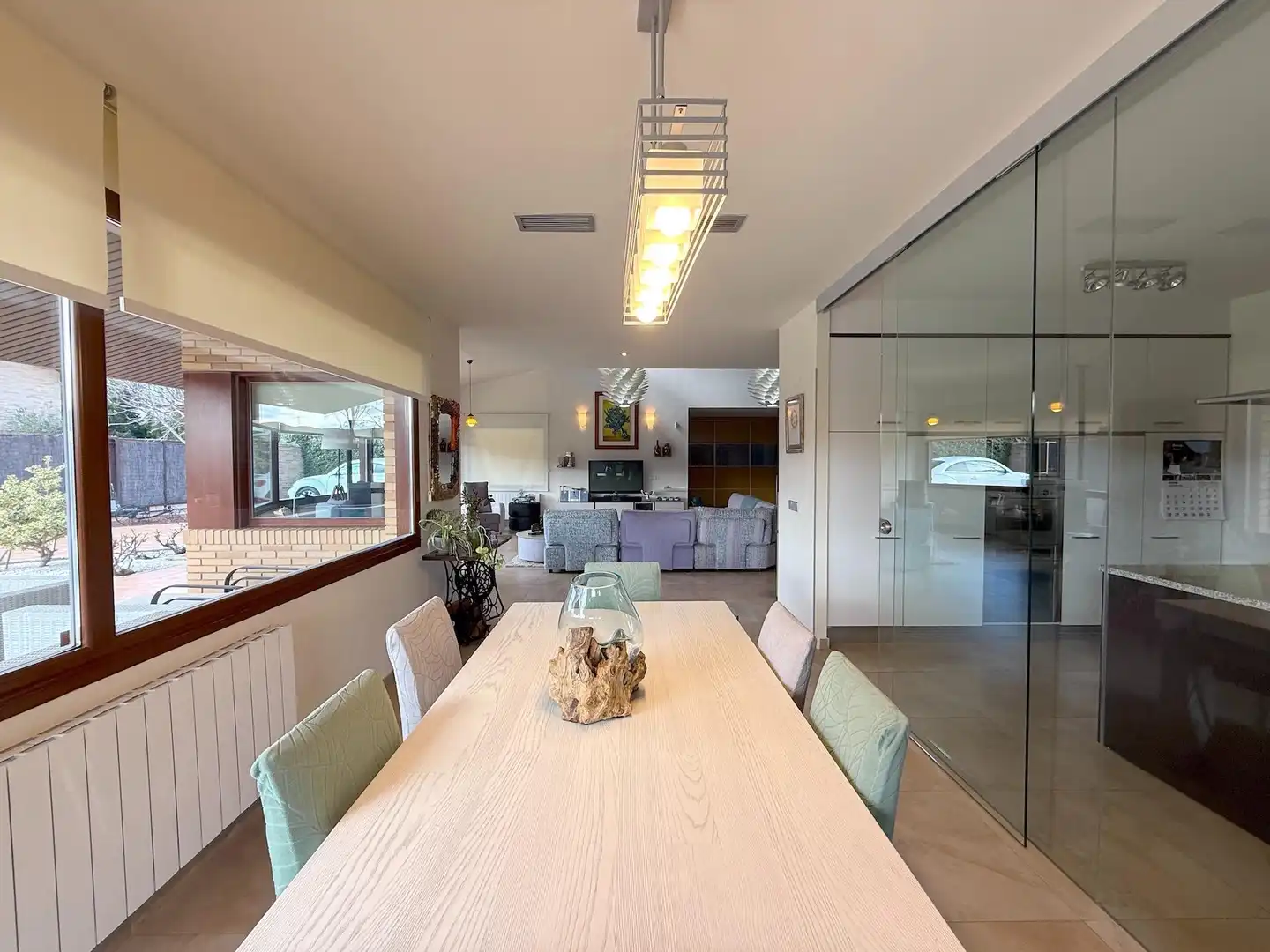 Comedor de Casa o chalet en venta en Cadrete con Aire acondicionado, Calefacción y Jardín privado