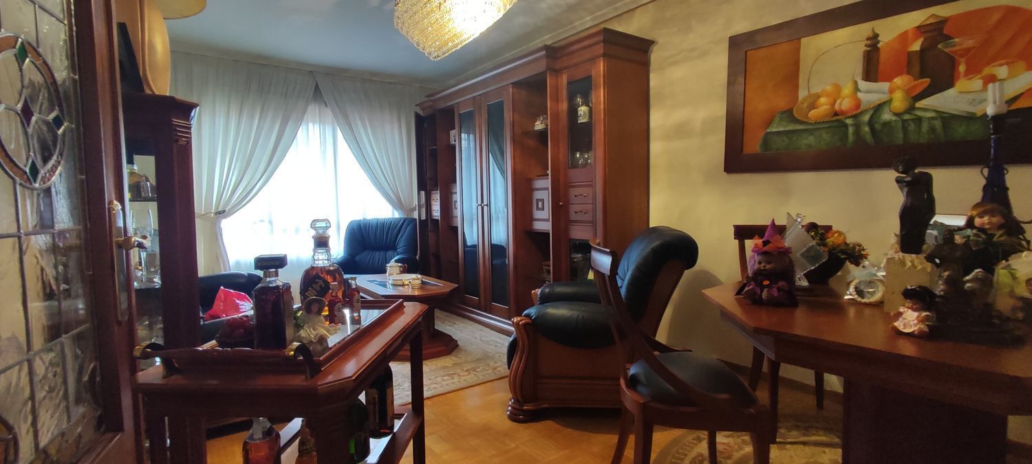 Living room of Flat for sale in Siero  with Heating, Terrace and Storage room