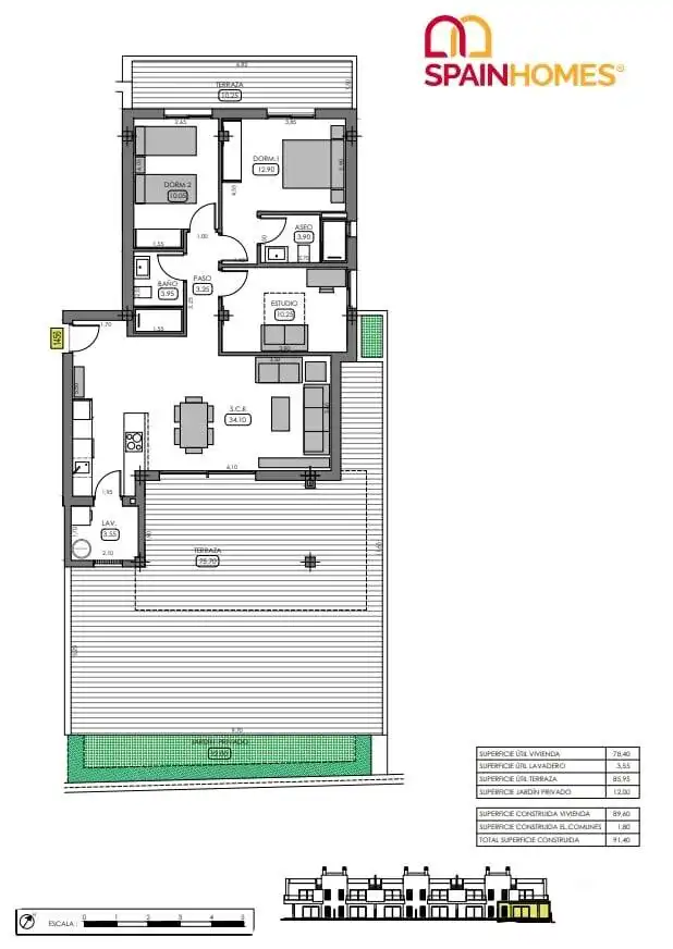 Apartment mit Terrasse zum Verkauf in Algorfa, imagen 11