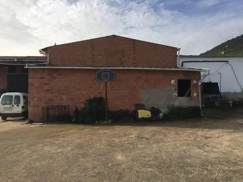 Vista exterior de Nave industrial en venta en Carbajo