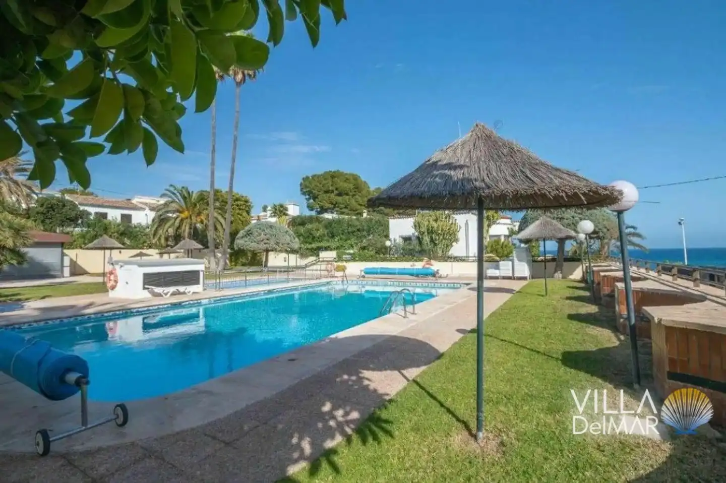 Jardín de Estudio en venta en Calpe / Calp con Aire acondicionado, Calefacción y Amueblado