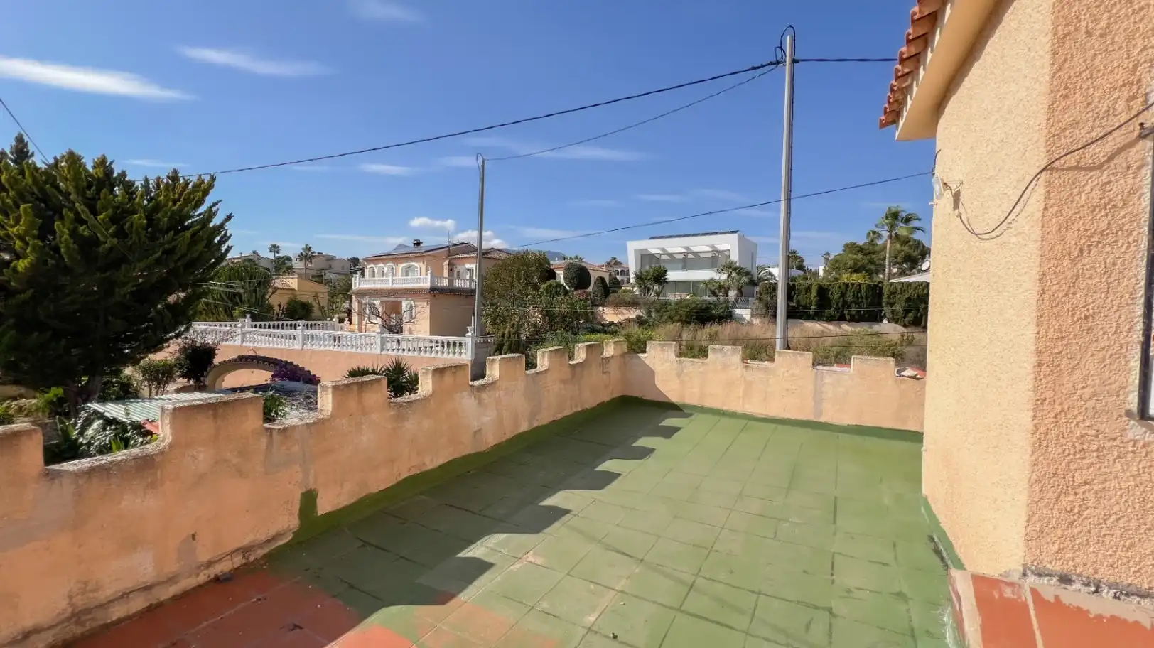 Vista exterior de Casa o chalet en venta en Calpe / Calp con Calefacción y Piscina