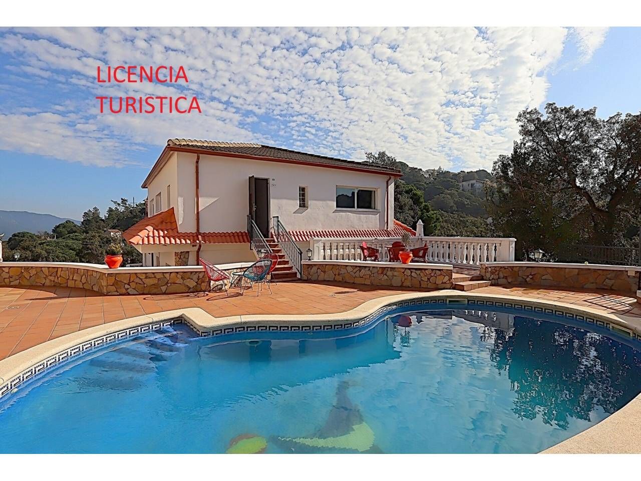 Swimming pool of House or chalet for sale in Lloret de Mar  with Heating, Private garden and Terrace
