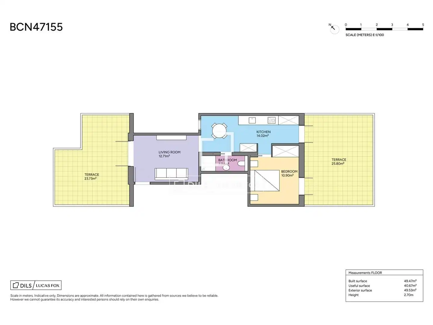 Penthouse with lift for sale in Eixample, imagen 32