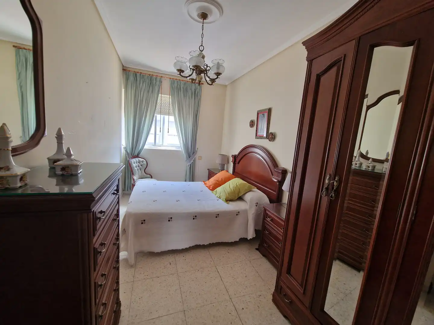 Schlafzimmer von Wohnung zum Verkauf in Ferrol mit Terrasse und Abstellraum