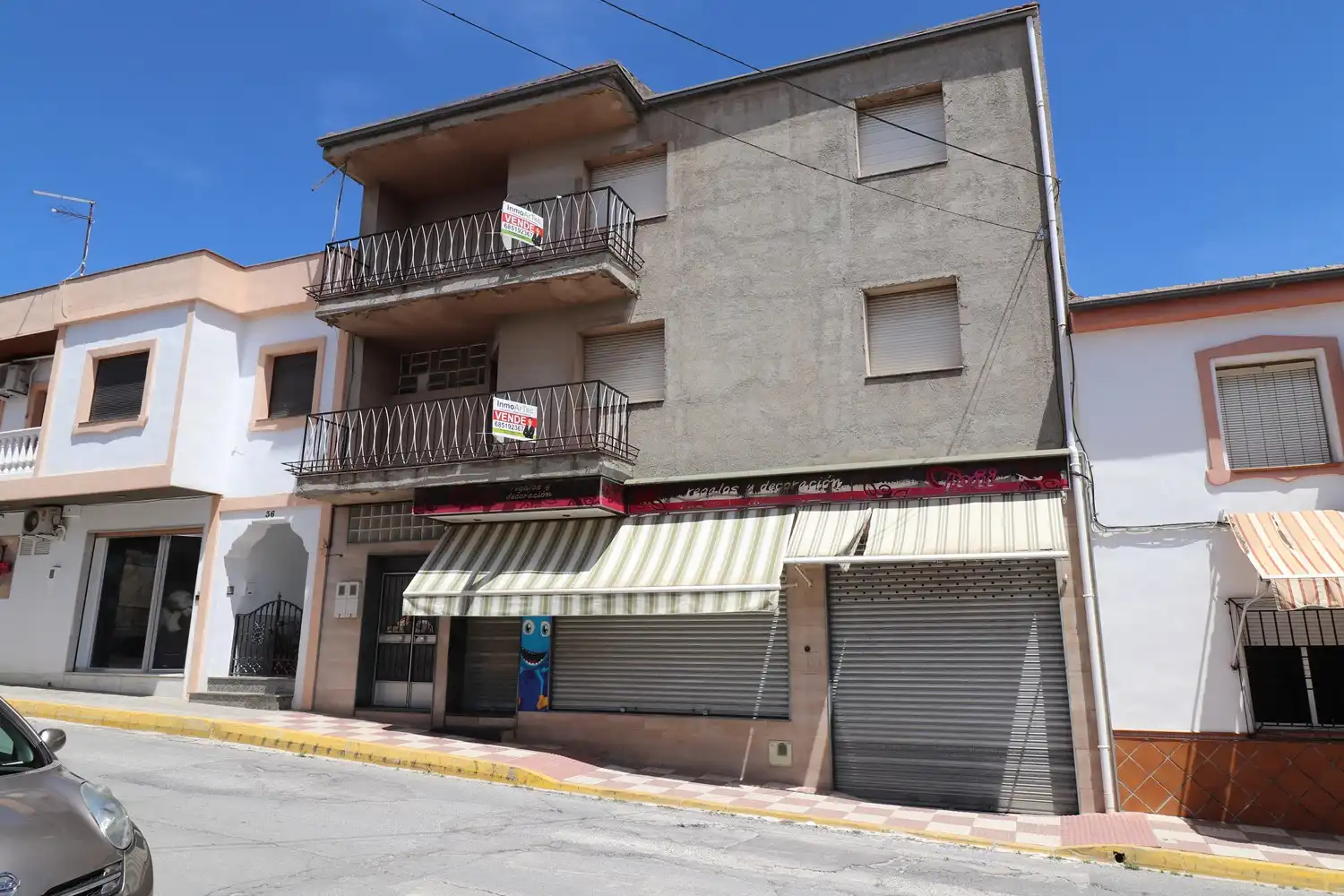 Vista exterior de Piso en venta en Íllora con Terraza