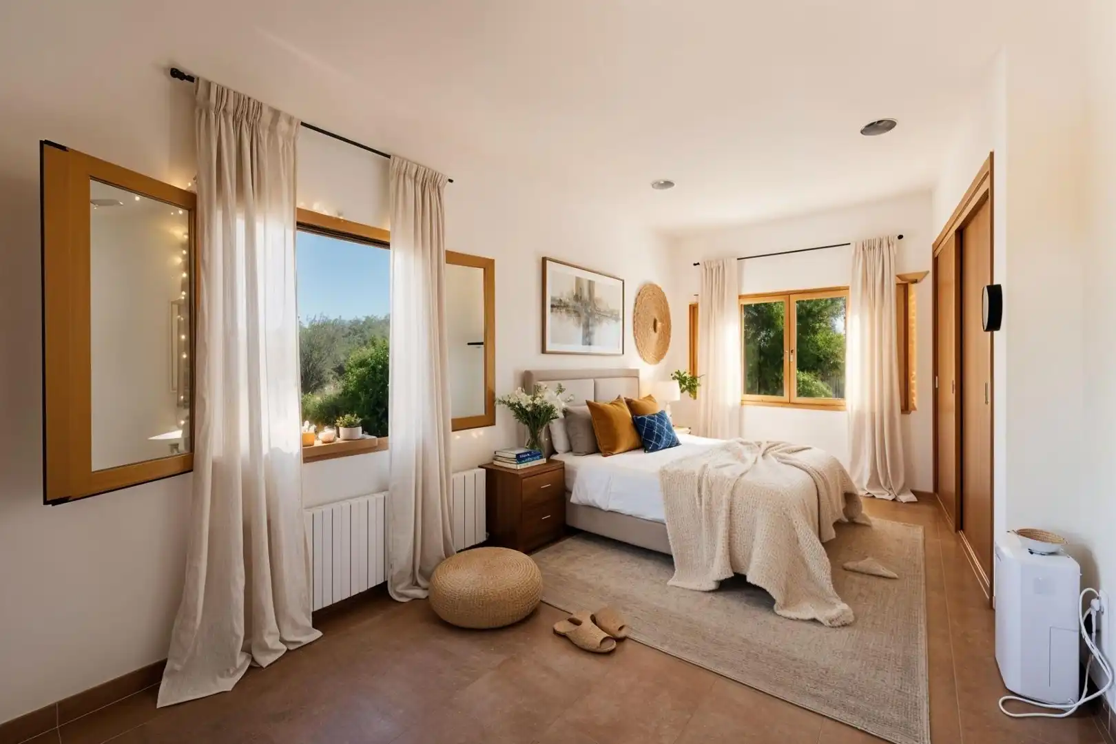 Habitación de Finca rústica en venta en  Palma de Mallorca con Aire acondicionado, Calefacción y Jardín privado