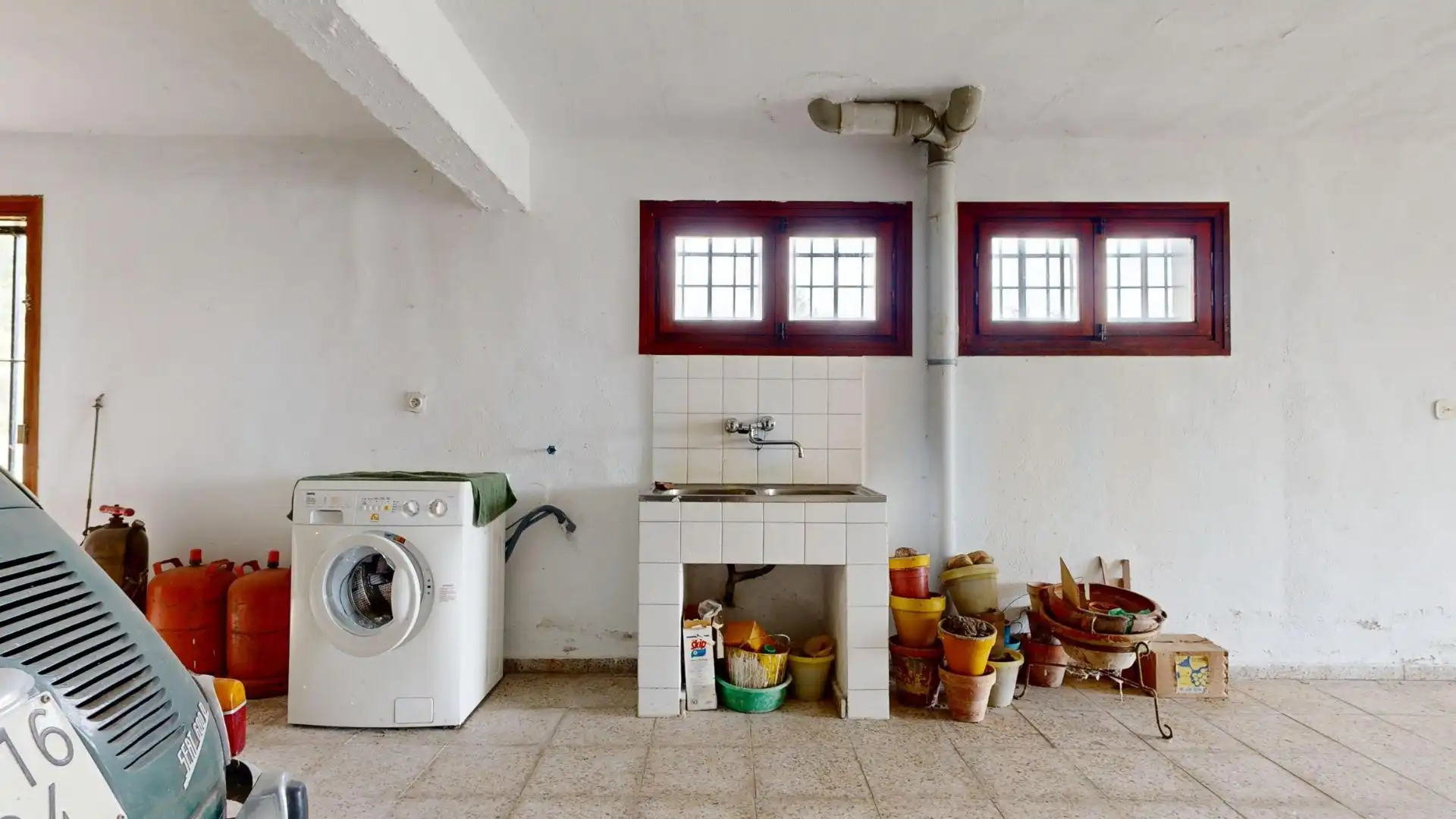 Cuina de Casa o xalet en venda en Valle de Mena amb Calefacció, Jardí privat i Terrassa