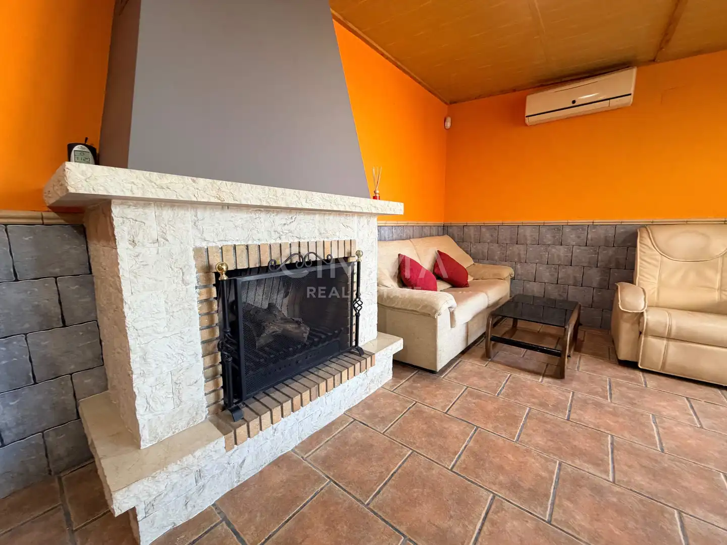 Living room of Detached homes for sale in La Nucia  with Air Conditioner, Heating and Private garden