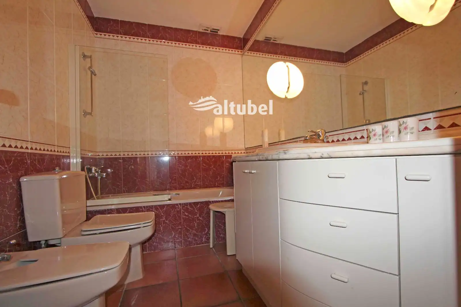 Bathroom of Houses for sale in Peñíscola / Peníscola  with Terrace, Storage room and Swimming Pool
