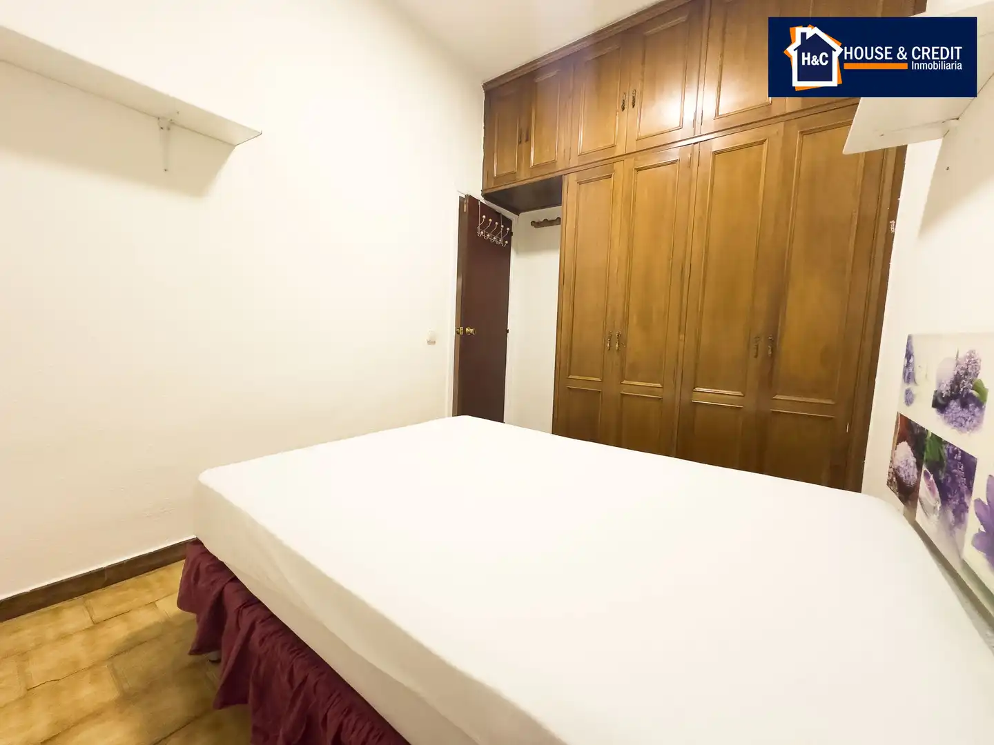 Dormitori de Apartament de lloguer en Madrid amb Moblat
