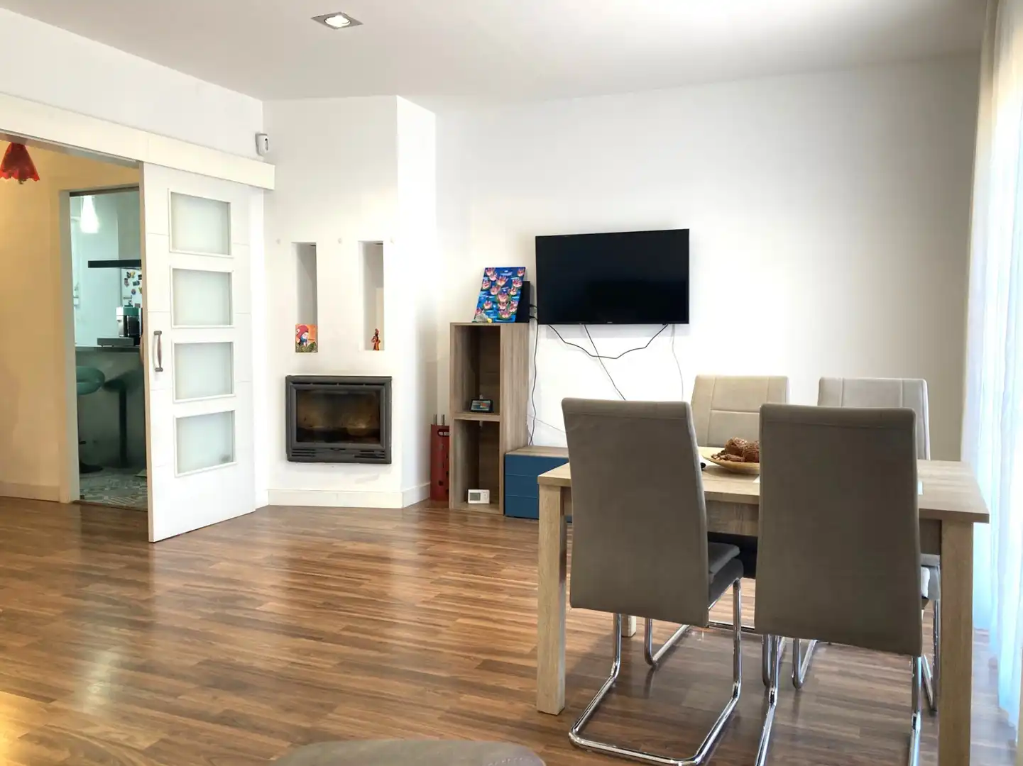 Dining room of Houses for sale in Corbera de Llobregat  with Air Conditioner, Heating and Private garden
