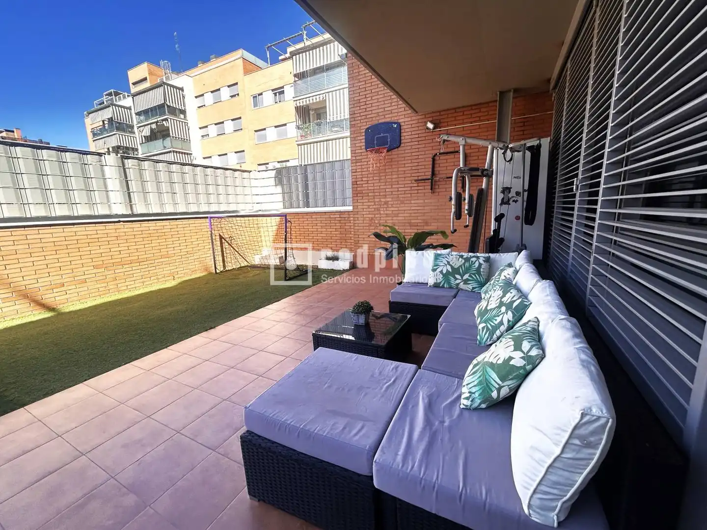 Terrace of Flat for sale in Parla  with Air Conditioner, Heating and Private garden