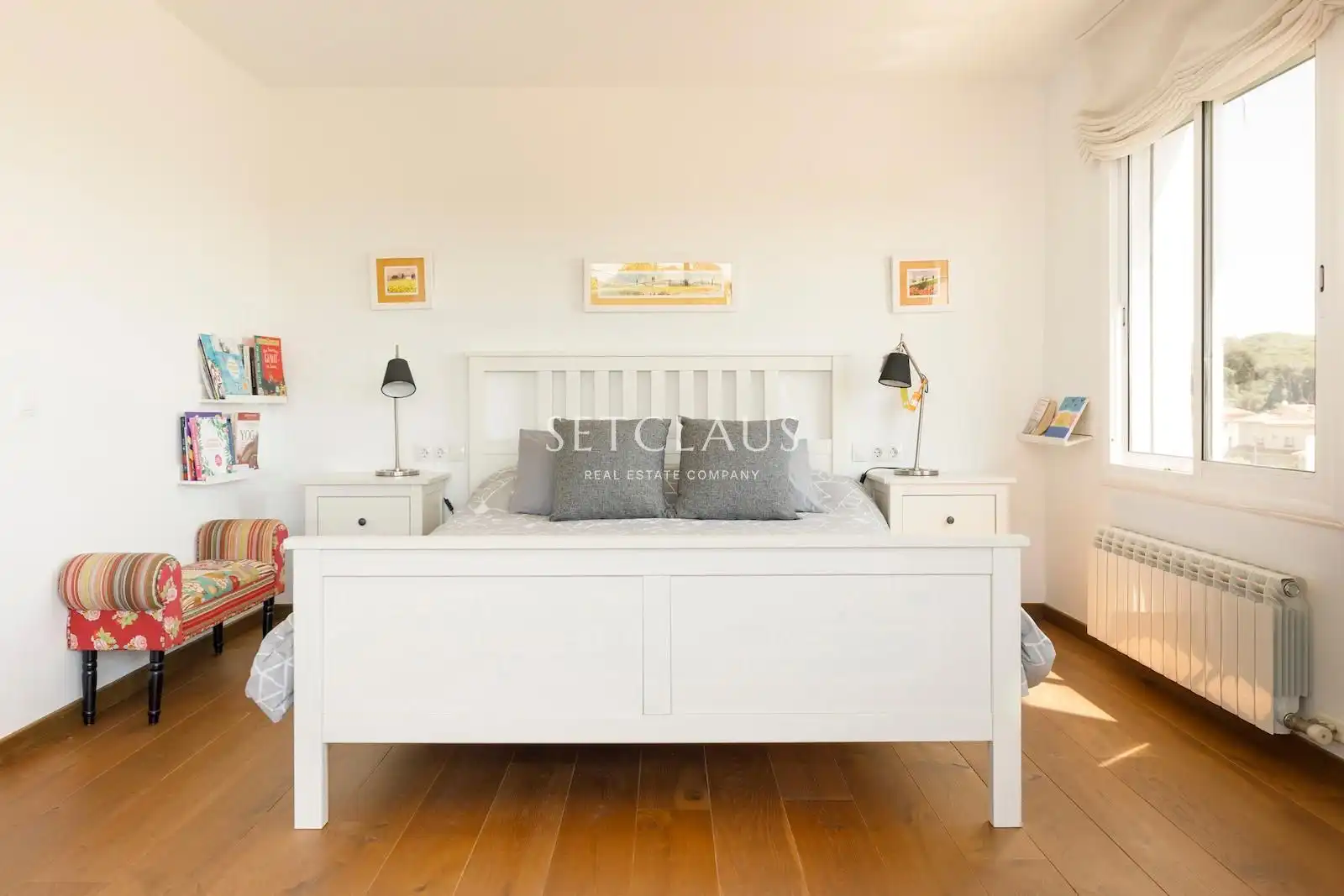 Bedroom of Houses for sale in El Masnou  with Air Conditioner, Heating and Terrace