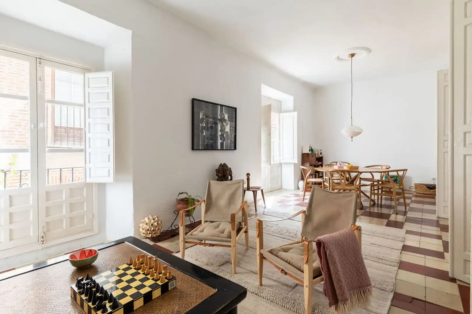 Sala de estar de Casa adosada en venta en Málaga con Terraza y Balcón