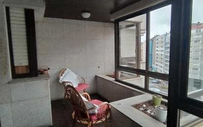 Balcony of Flat to rent in Vigo   with Heating, Parquet flooring and Terrace