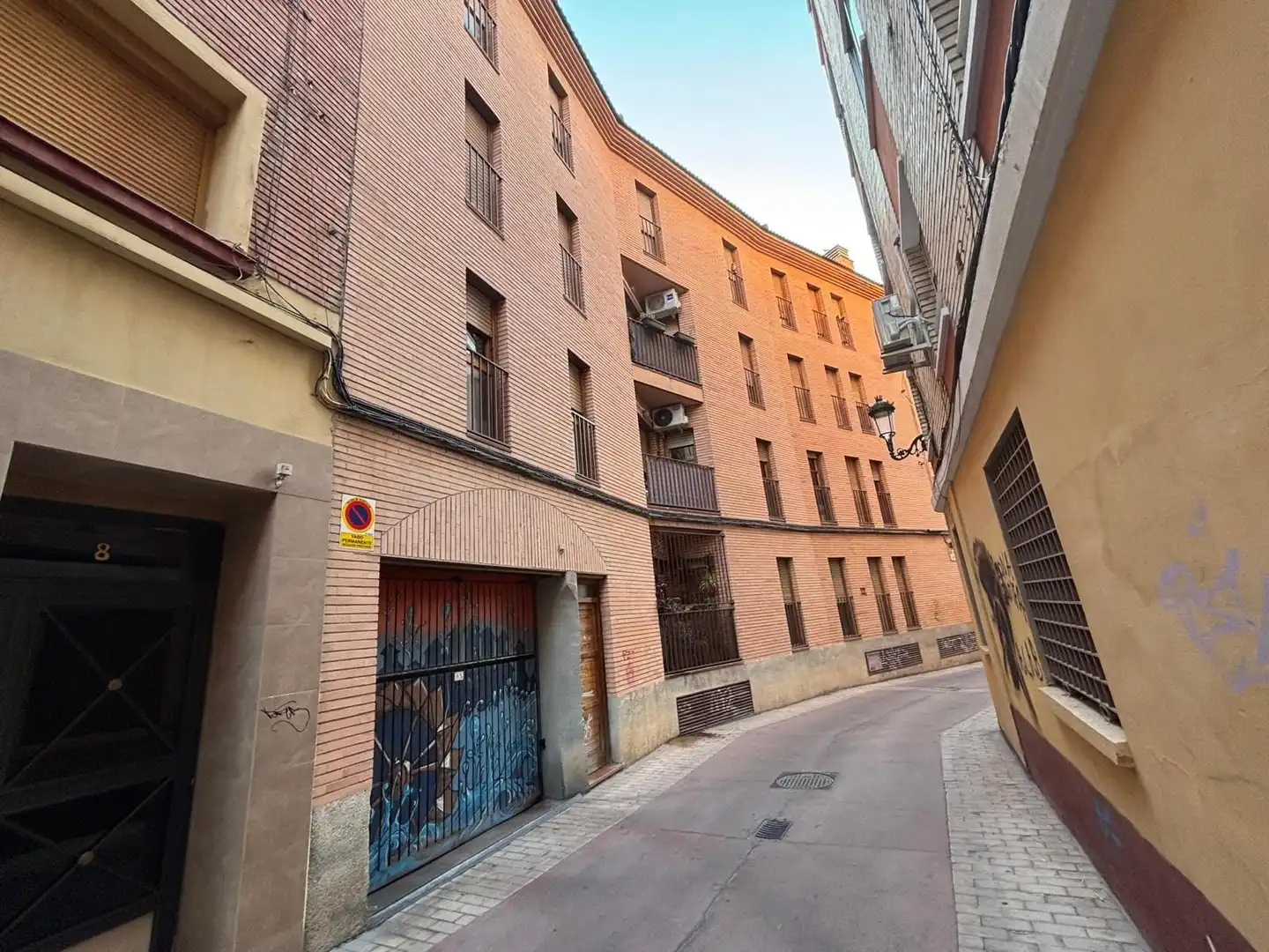 Vista exterior de Garatge en venda en Zaragoza