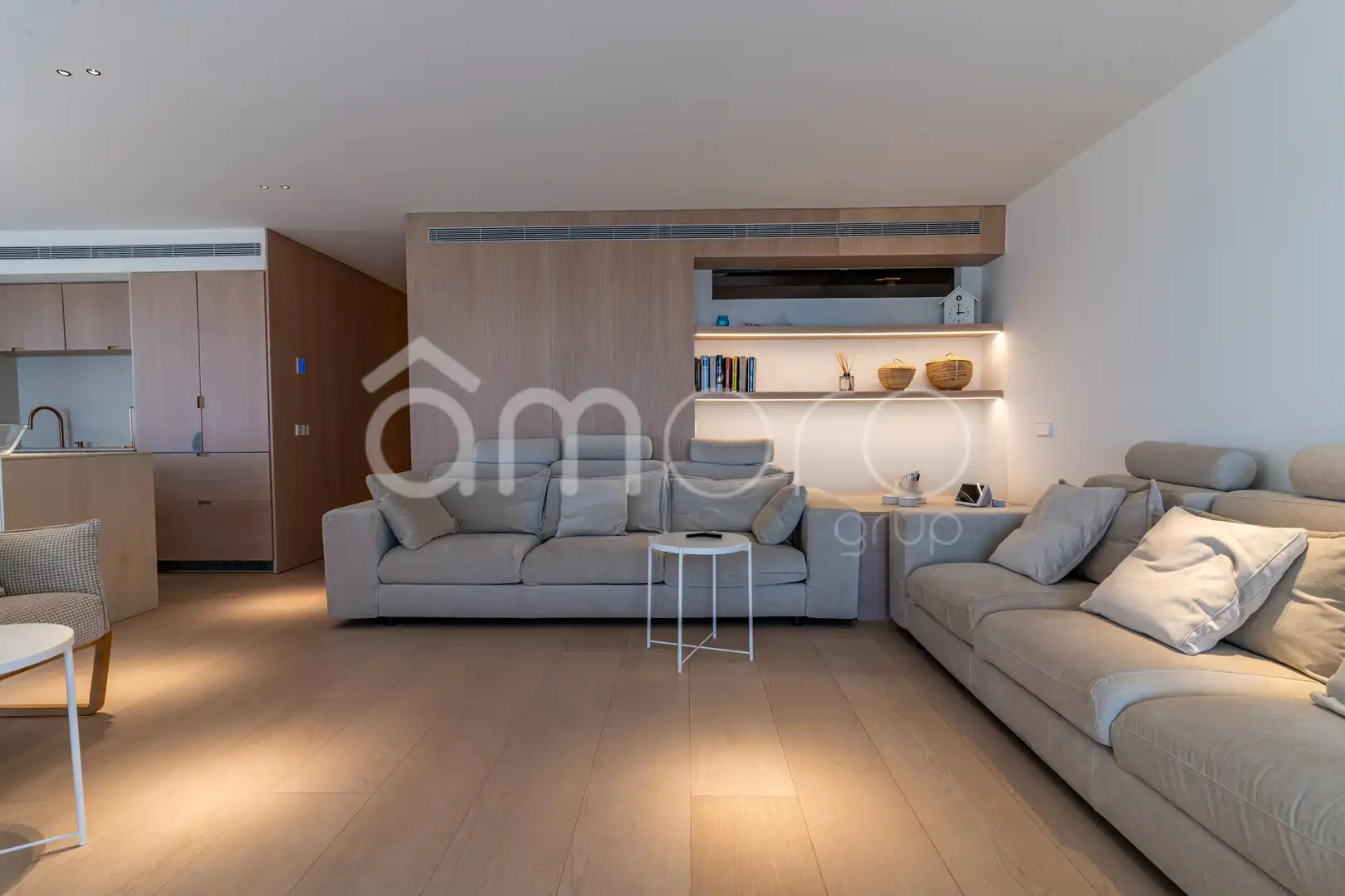 Wohnzimmer von Wohnung zum Verkauf in Salou mit Klimaanlage, Heizung und Terrasse