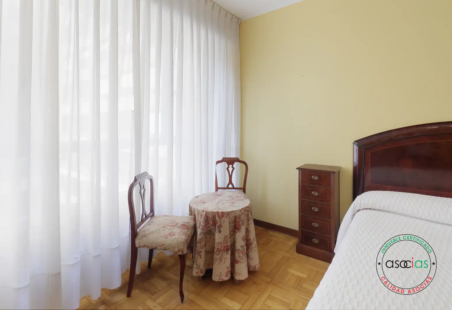 Bedroom of Flat for sale in Gijón   with Heating