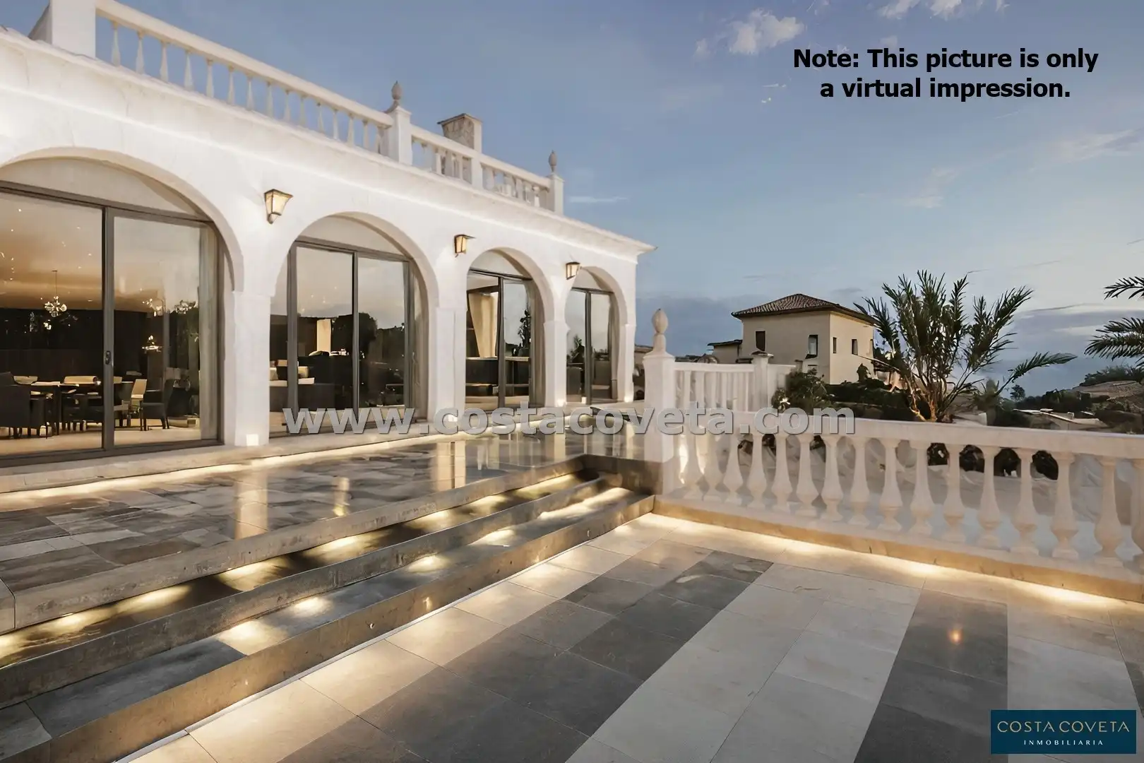 Terrace of Houses for sale in El Campello  with Air Conditioner, Private garden and Terrace