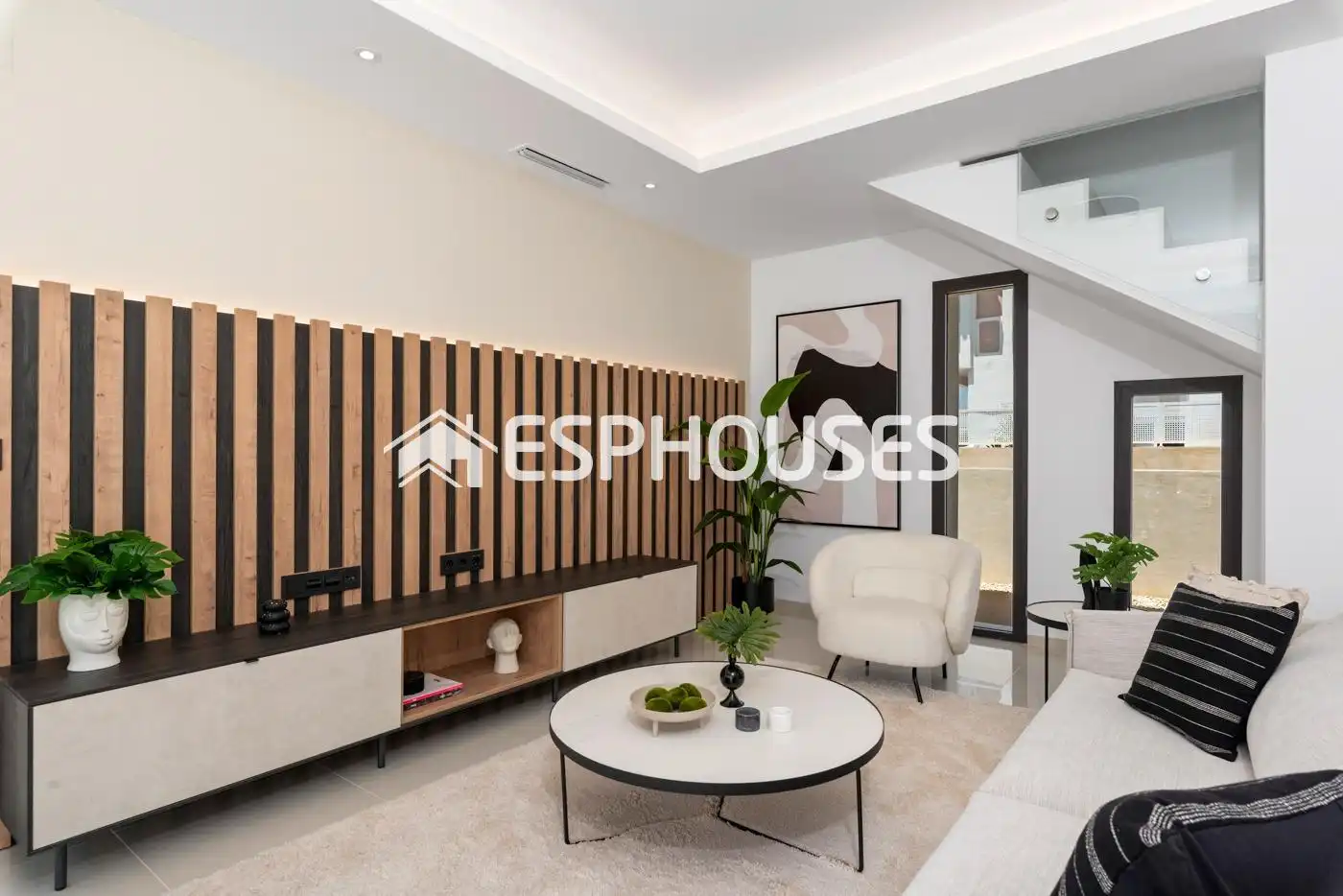 Sala de estar de Casa o chalet en venta en Rojales con Terraza, Piscina y Balcón