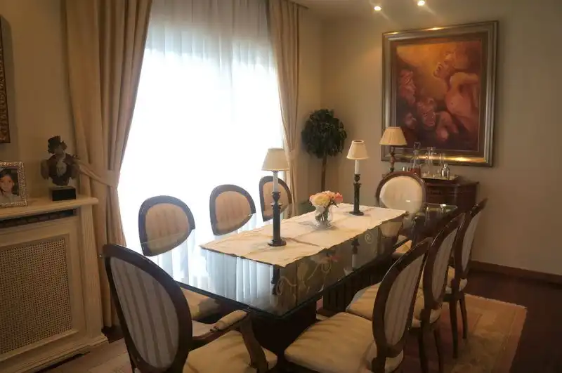 Comedor de Casa o chalet en venta en Castell d'Aro, Platja d'Aro i s'Agaró con Aire acondicionado, Calefacción y Jardín privado
