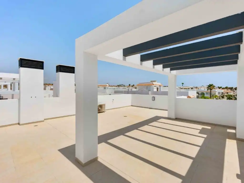 Terraza de Ático en venta en Rojales con Aire acondicionado, Jardín privado y Amueblado