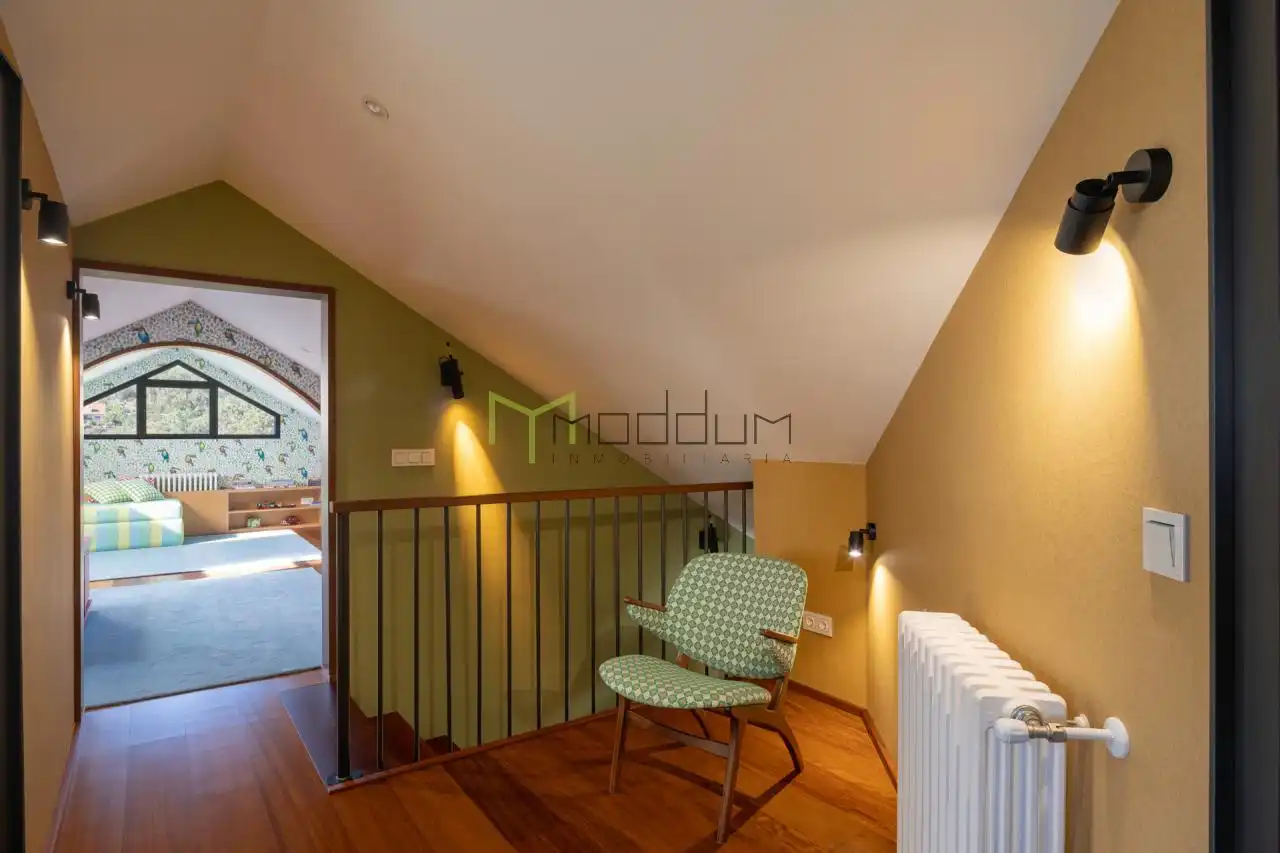 Balcony of Houses for sale in Bueu  with Heating, Private garden and Terrace