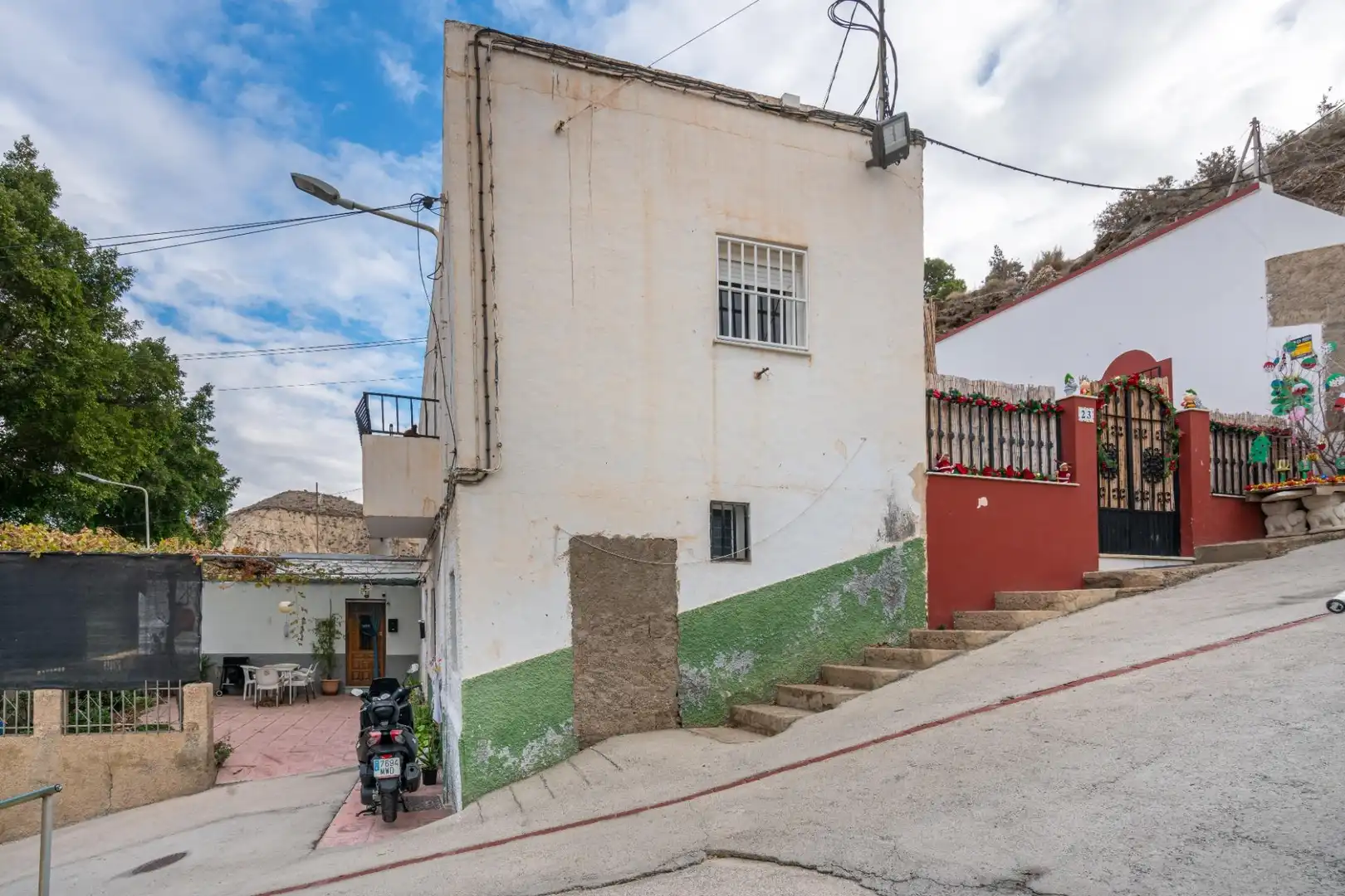 Vista exterior de Casa o xalet en venda en Rioja amb Aire condicionat, Traster i Balcó