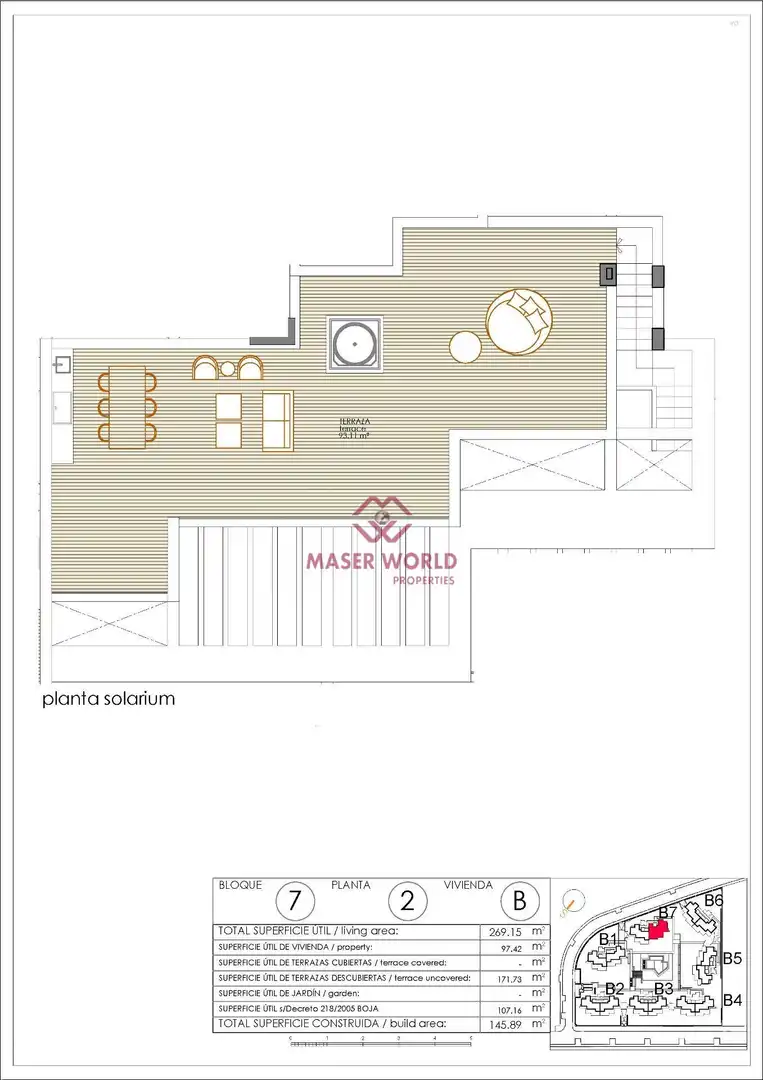 Penthouse mit Pool zum Verkauf in Costa Natura, imagen 24