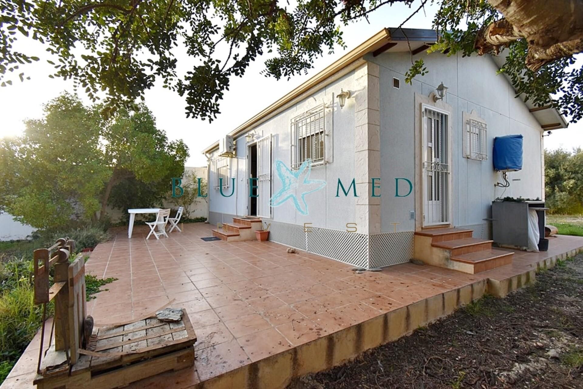 Exterior view of House or chalet for sale in Mazarrón  with Air Conditioner, Heating and Private garden