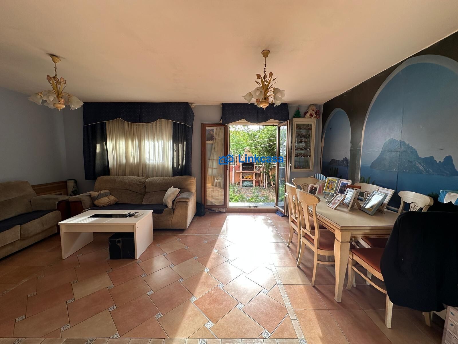Garden of Single-family semi-detached for sale in Fuenlabrada  with Air Conditioner, Heating and Private garden