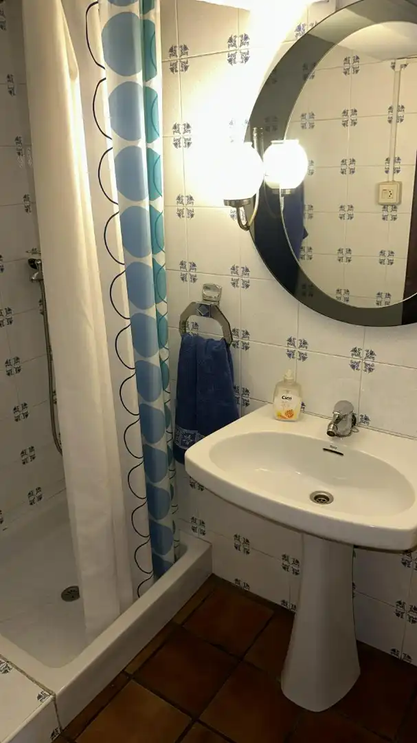 Bathroom of Houses for sale in Alcalá la Real  with Heating, Private garden and Furnished
