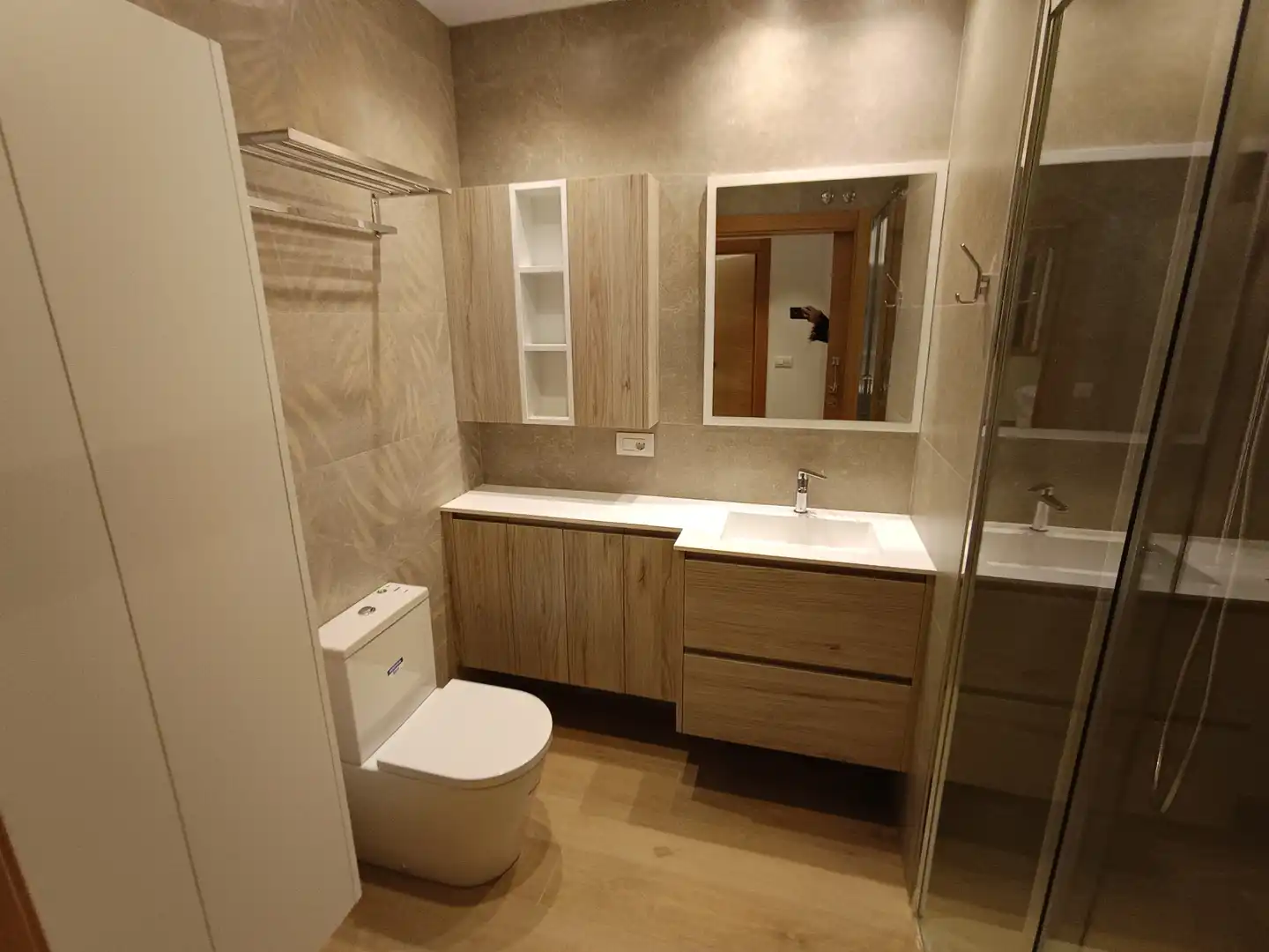 Bany de Apartament de lloguer en Amurrio amb Moblat