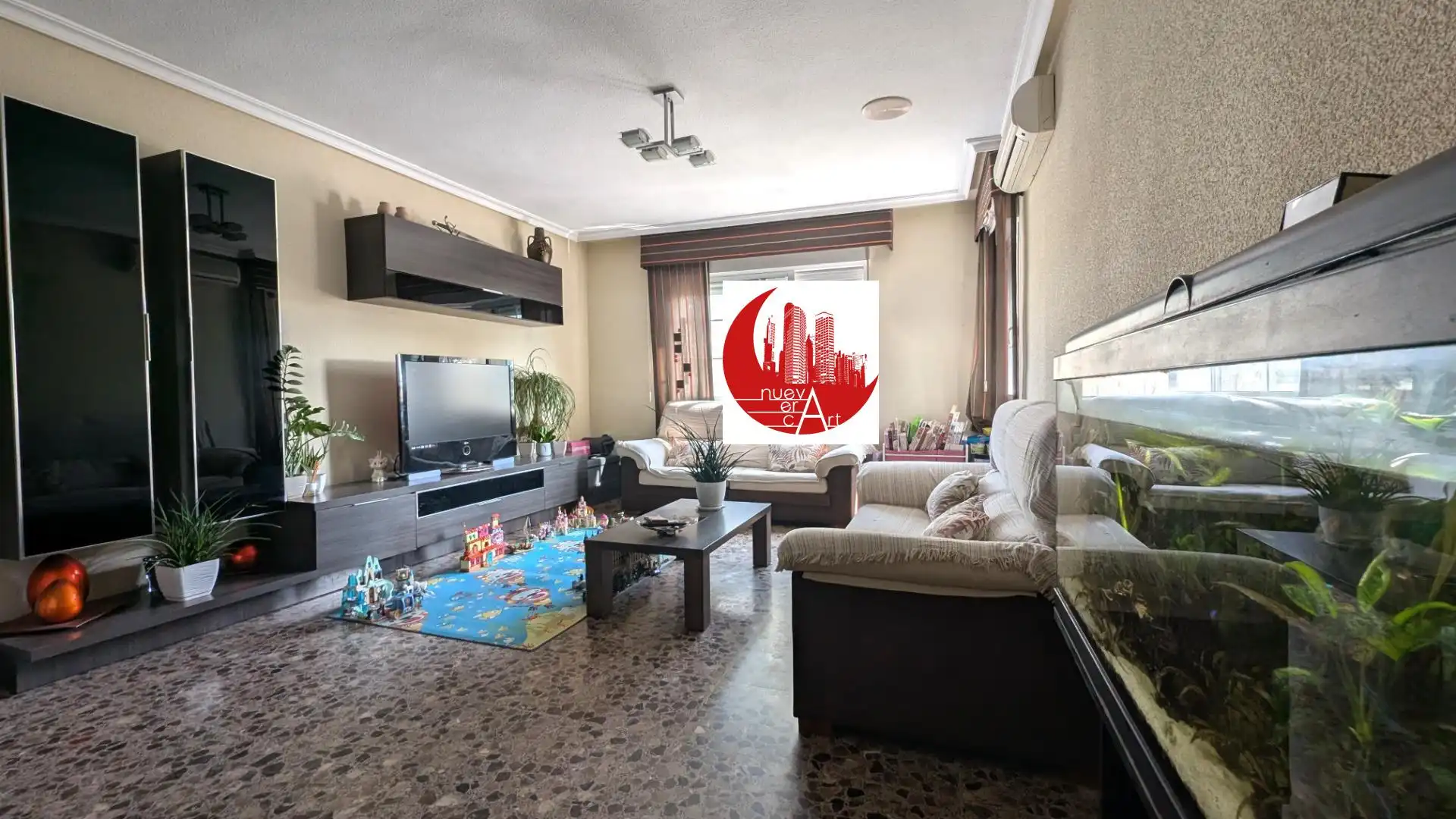 Sala de estar de Piso en venta en Cartagena con Aire acondicionado y Balcón