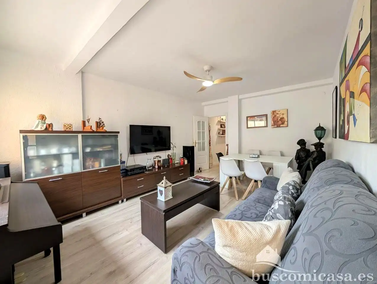 Sala d'estar de Pis en venda en Bailén amb Aire condicionat i Balcó