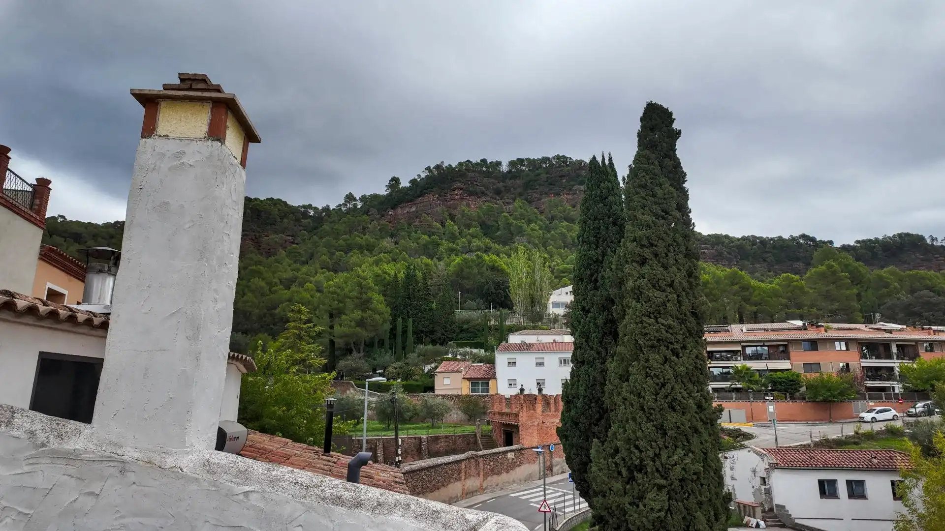 Vista exterior de Casa o chalet en venta en Vacarisses con Calefacción, Terraza y Amueblado