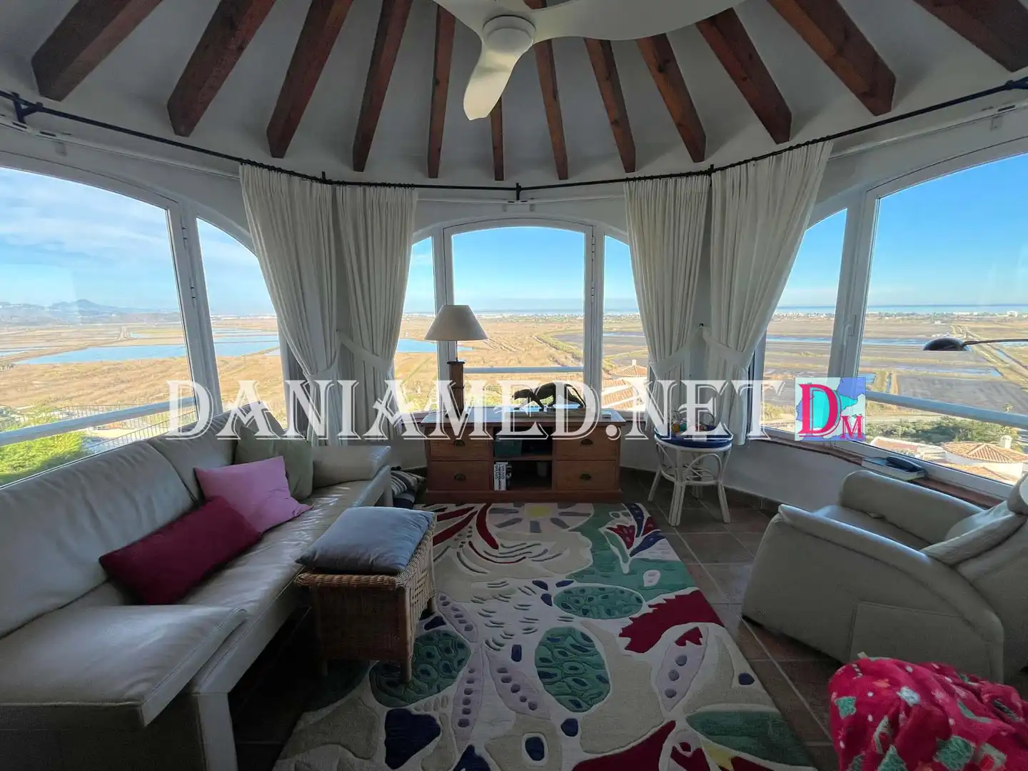 Wohnzimmer von Haus oder Chalet zum Verkauf in Pego mit Klimaanlage, Heizung und Privatgarten