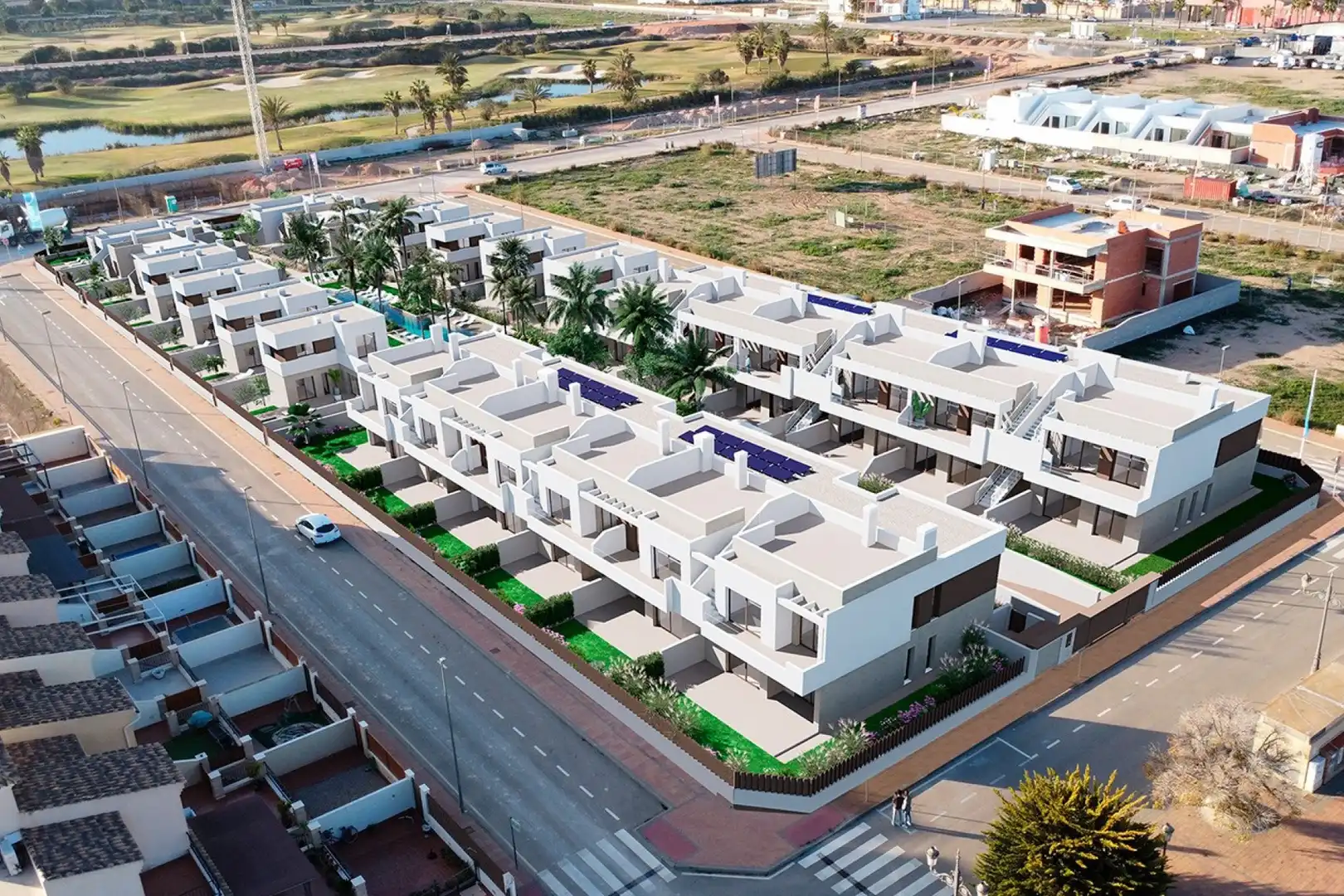 Penthouse with terrace for sale in Serena Golf
