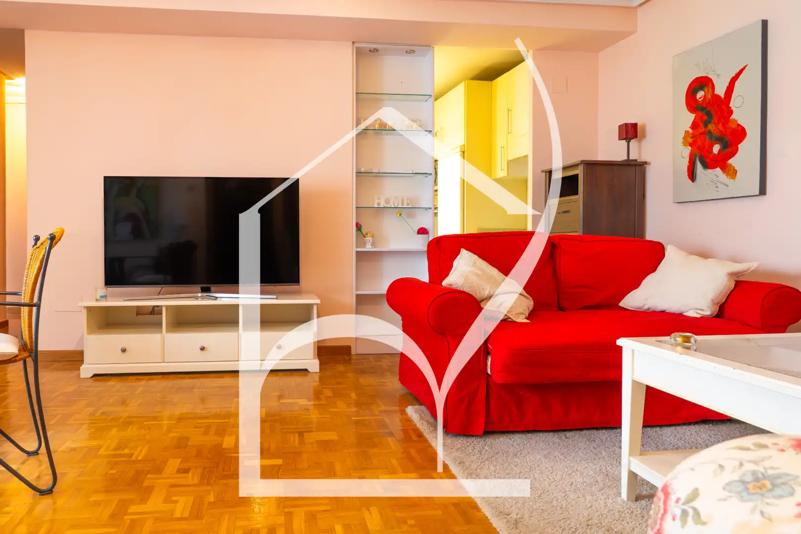 Wohnzimmer von Wohnung zum Verkauf in Salamanca mit Heizung und Möbliert