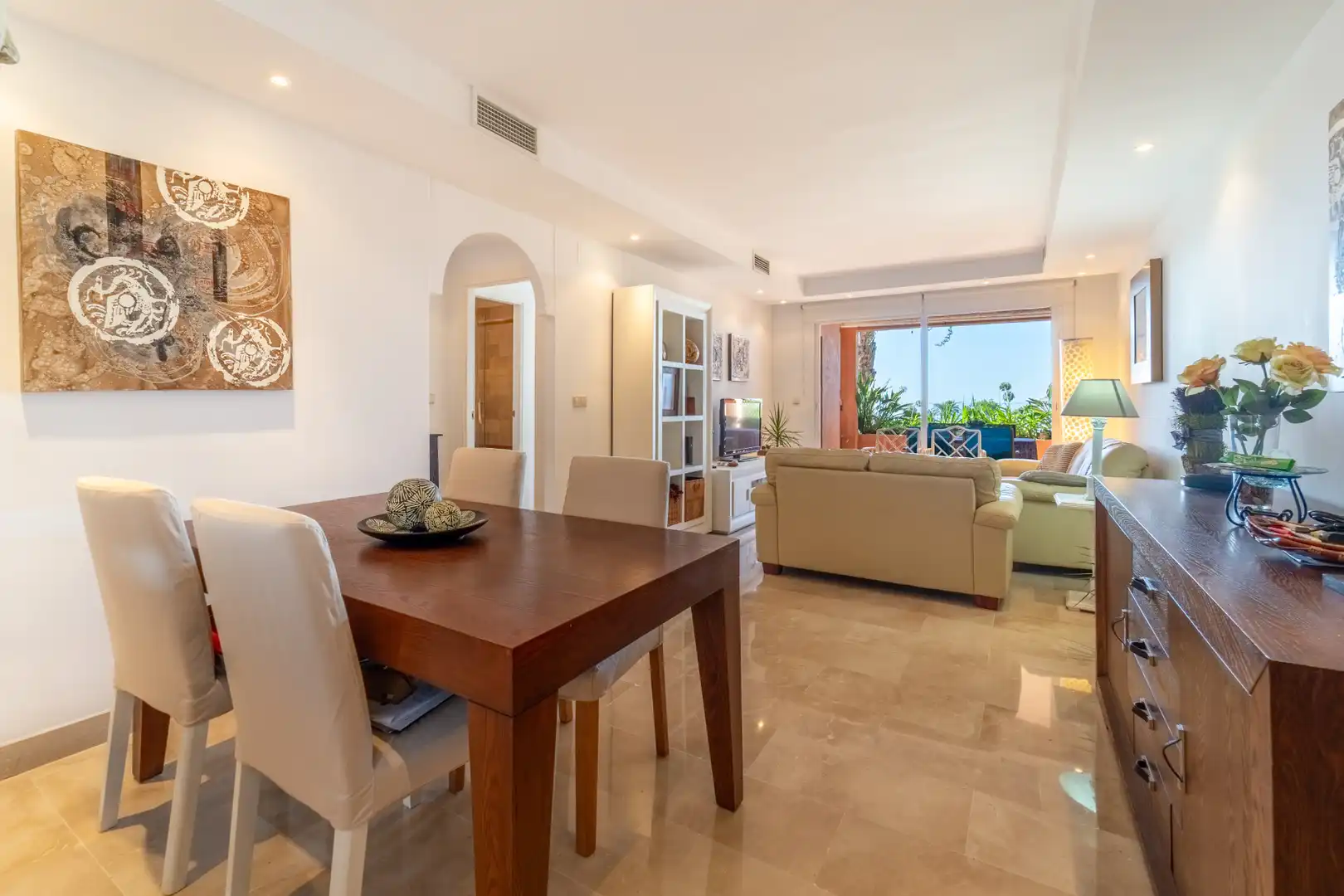 Comedor de Apartamento en venta en Milla de Oro