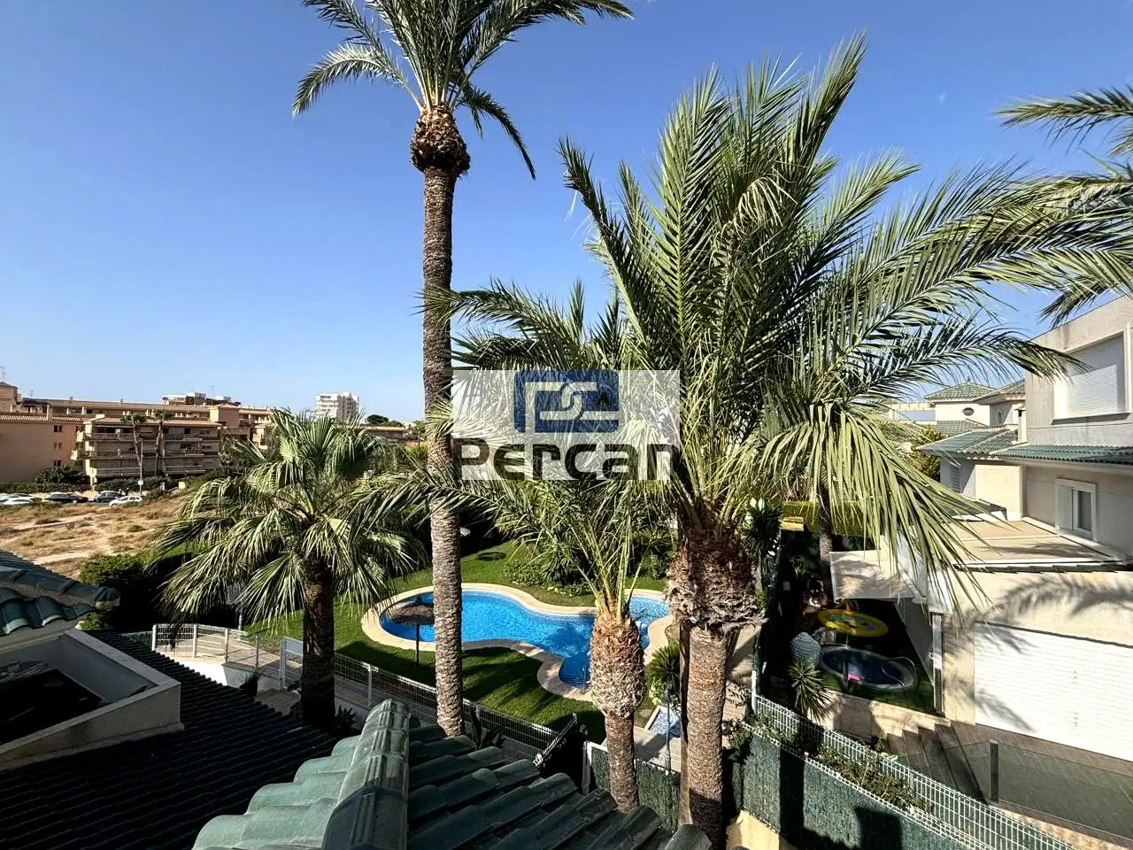 Terraza de Casa o chalet en venta en El Campello con Aire acondicionado, Calefacción y Jardín privado