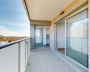 Balcony of Flat to rent in  Valencia Capital  with Air Conditioner, Heating and Terrace