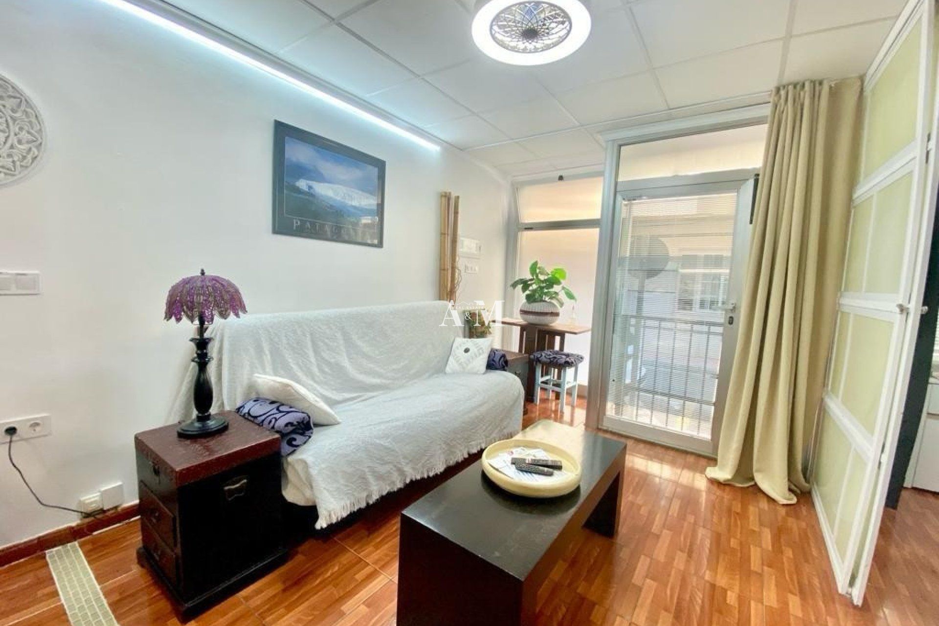 Sala de estar de Planta baja de alquiler en Torrevieja con Aire acondicionado, Calefacción y Amueblado