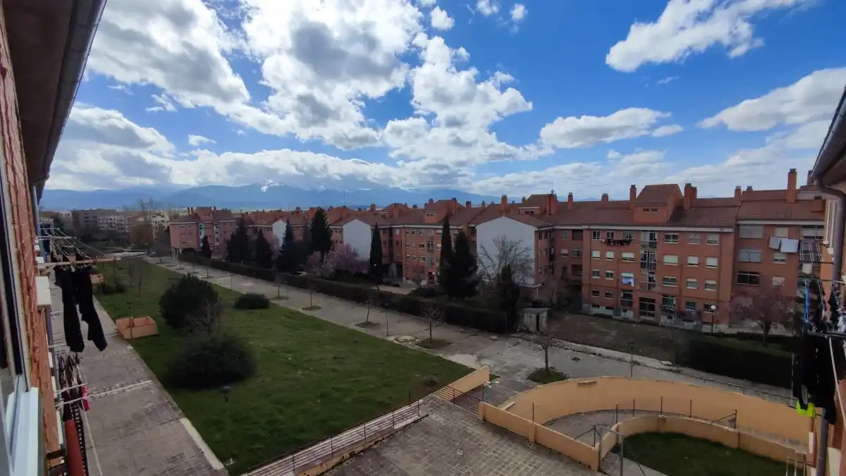 Exterior view of Flat for sale in Segovia  with Heating, Parquet flooring and Terrace