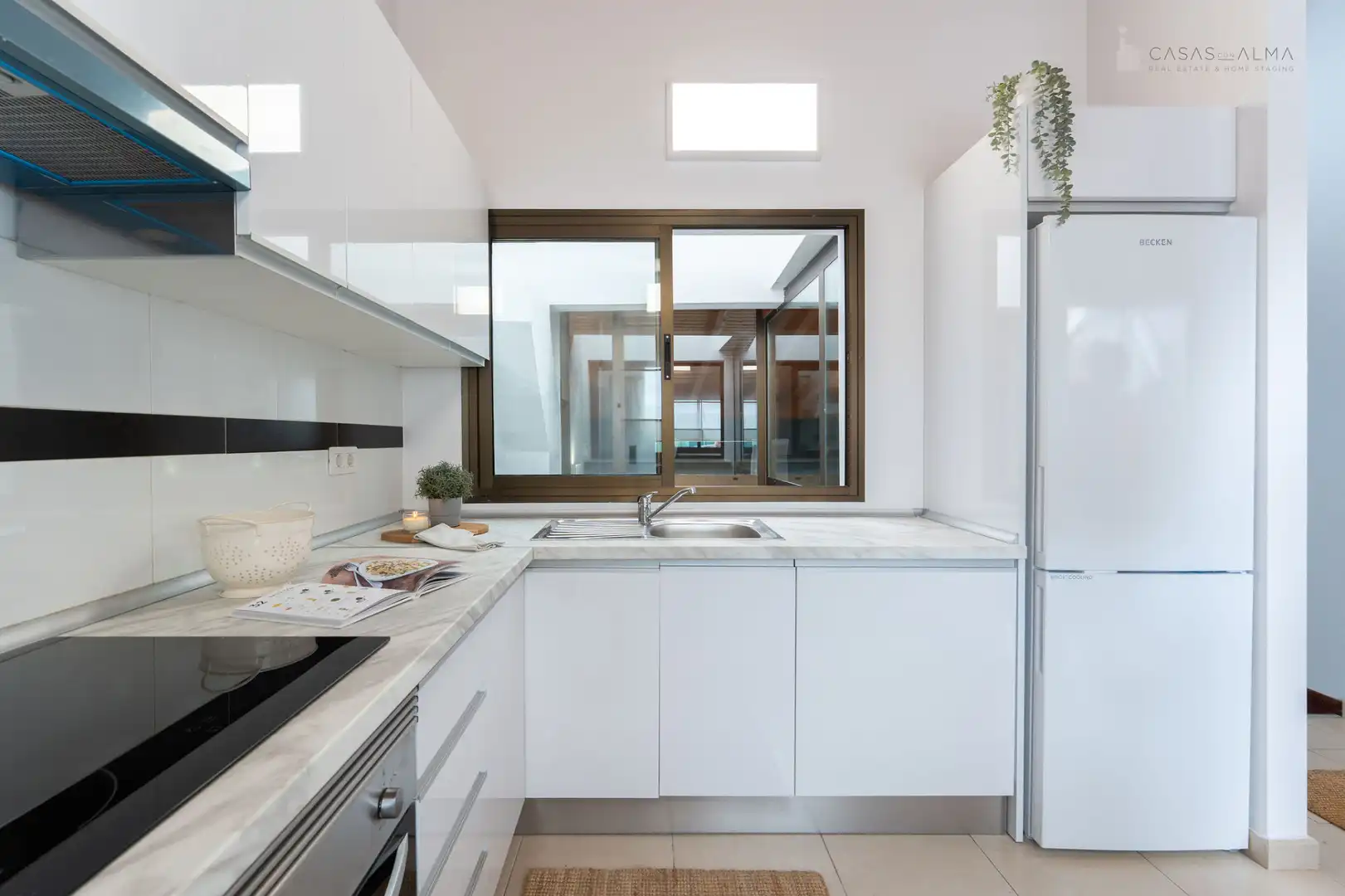 Cocina de Casa adosada en venta en Teror con Terraza, Horno y Lavadora