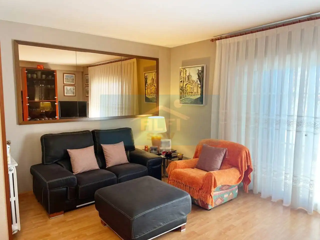 Living room of Houses for sale in Sant Quirze del Vallès  with Air Conditioner, Heating and Private garden